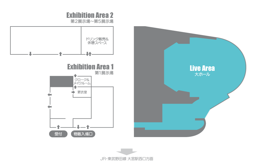 会場図