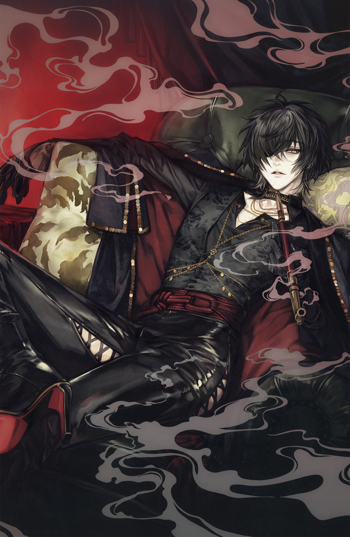 THE CHiRAL NIGHT fall into “Slow Damage”(ザ・キラルナイト フォール イントゥ スロウ・ダメージ) メインビジュアル