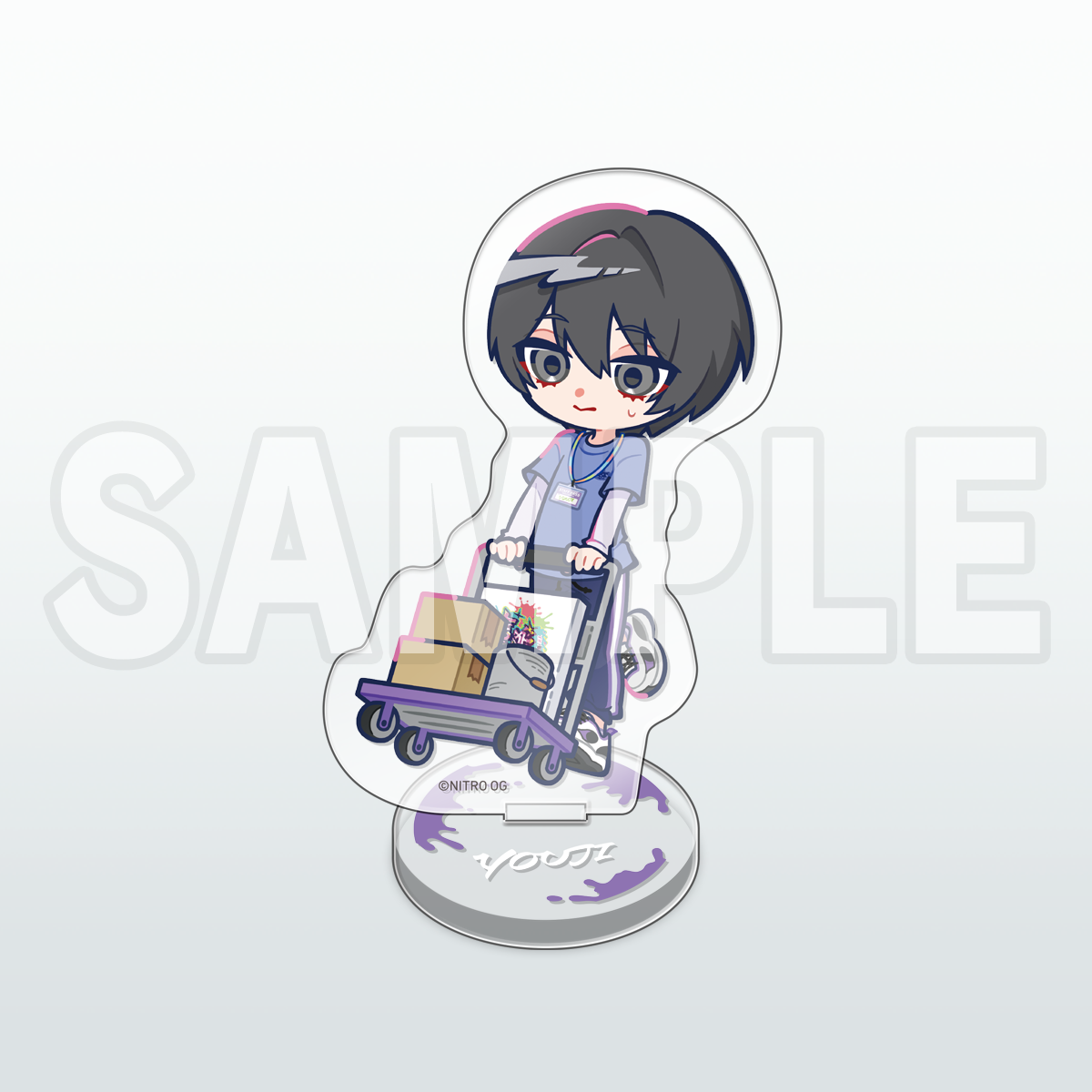 「THE CHiRAL NIGHT 前夜祭 ミニアクリルスタンドコレクション」崎山蓉司