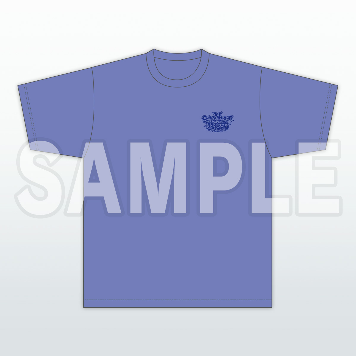 「THE CHiRAL NIGHT 前夜祭 Tシャツ」前面